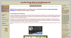 Desktop Screenshot of linvillegorge.net